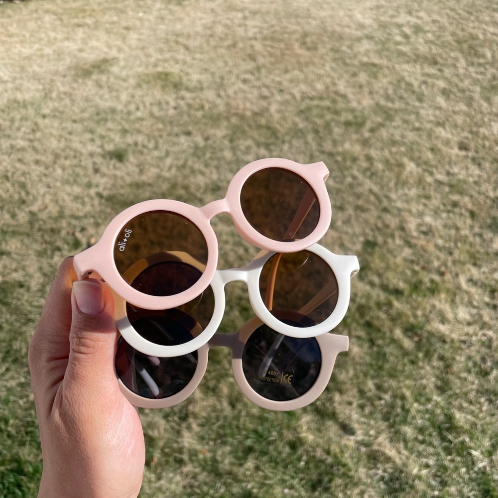 Pink sunglasses